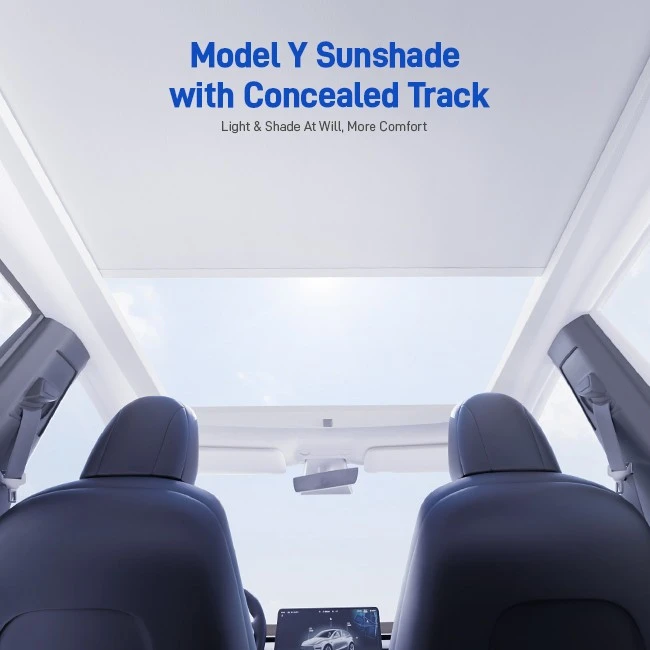 Model Y Juniper Custom Electric Sunshade high quality